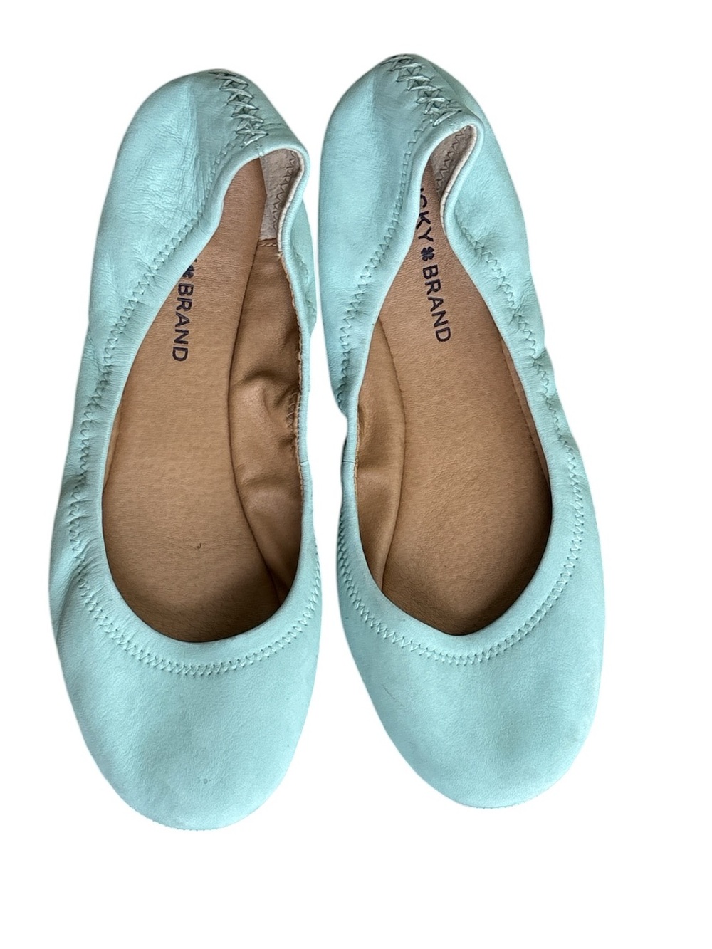 Lucky Brand Emmie Soft GreenWomen's Ballet Flats 10M